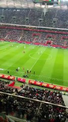 Ronaldo walked off with pitch invader