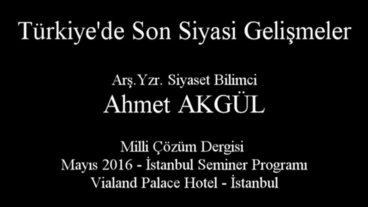 Türkiye'de Son Siyasi Gelişmeler