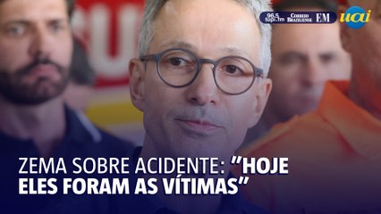 Zema lamenta mortes em queda de helicóptero dos Bombeiros