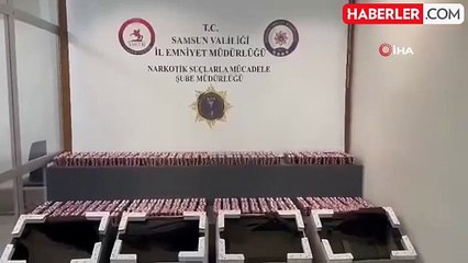 Samsun'da 49 Bin Sentetik Hap Ele Geçirildi