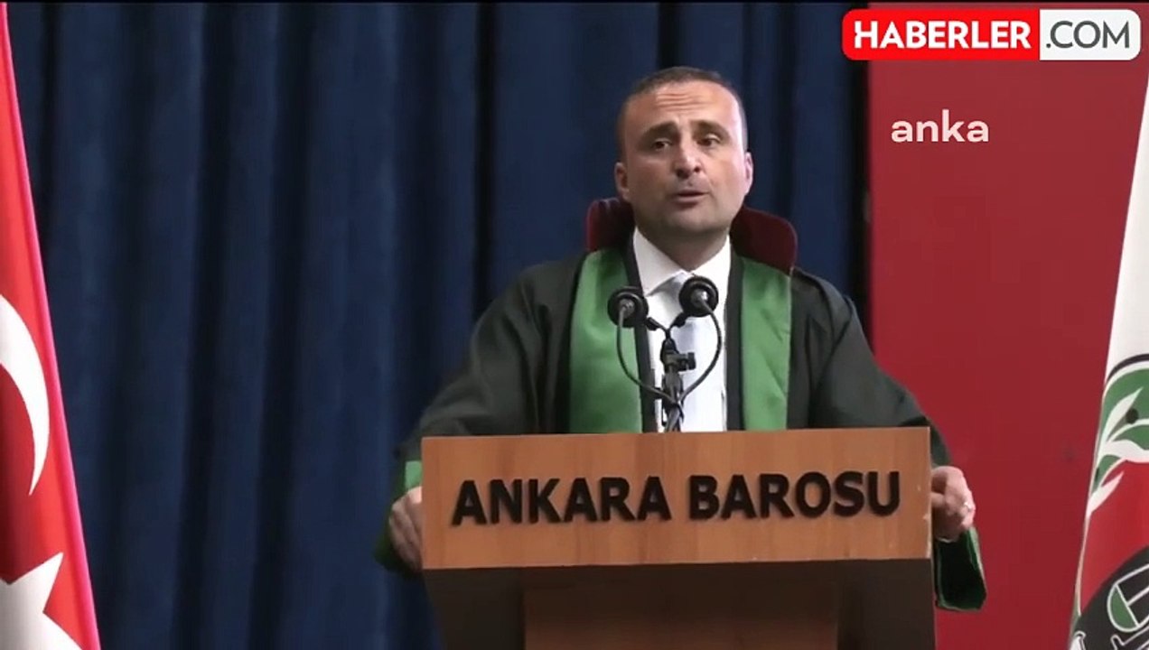 Ankara Barosu 68. Olağan Genel Kurulu'nda Başkan Köroğlu'ndan vurgu dolu konuşma