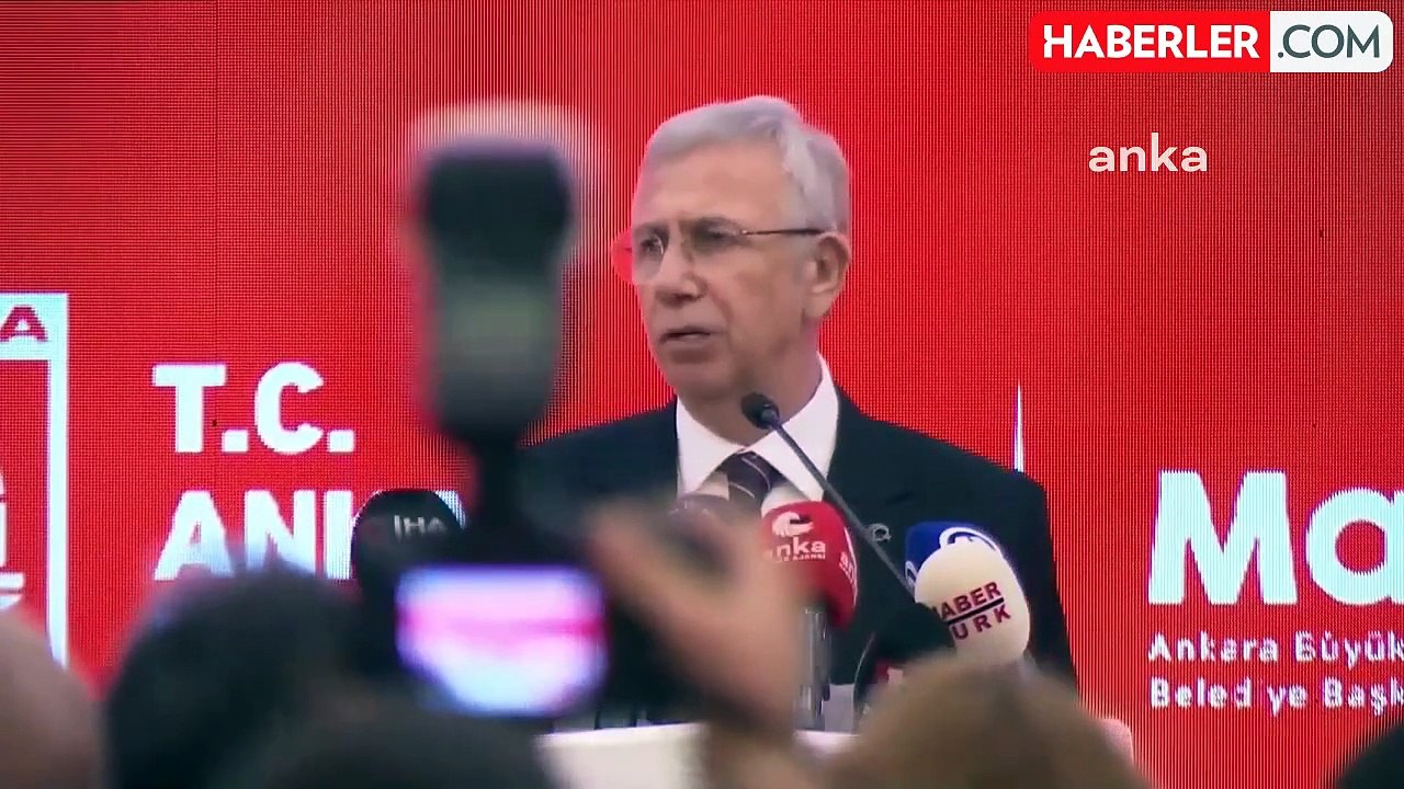 Mansur Yavaş: "Hep Birlikte, Ankara'yı Örnek Bir Başkent Yapma Arzusuyla Nice Yıllara Ulaşmayı Umuyorum"