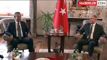CHP Genel Başkanı Özgür Özel, Manisa Valisi Vahdettin Özkan'a Ziyarette Bulundu