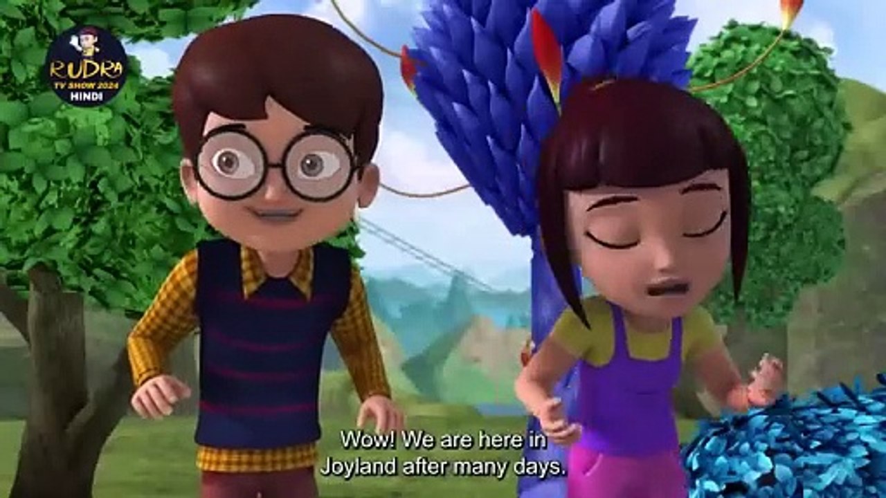 Flying Train _ उड़ती ट्रेन _ रुद्र _ Rudra _ Action Cartoon Special Episode