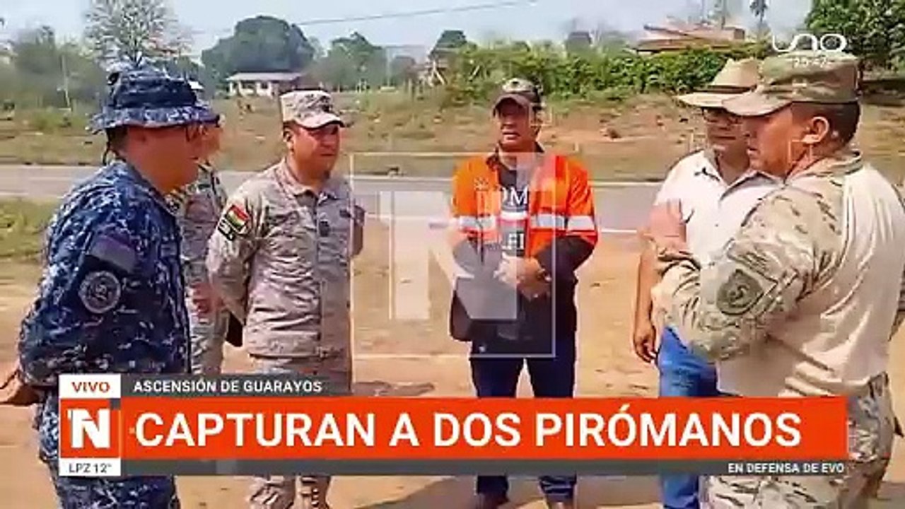 capturan a dos piromanos
