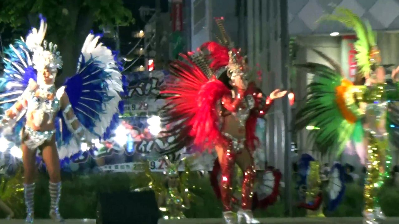 【2024/9/29】草加駅前よさこいサンバフェスティバル2024　G.R.E.S.BÁRBAROS（仲見世バルバロス）　ロータリー会場
