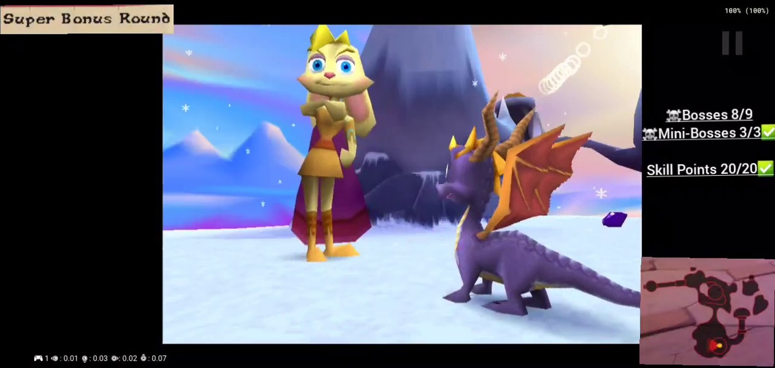 Spyro 3 Year of the Dragon PS1 Walkthrough Part 33 100%