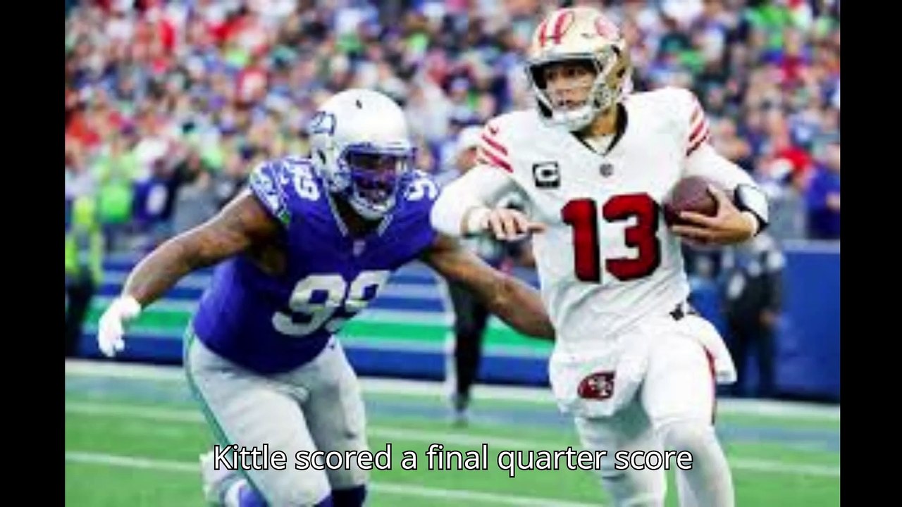 49Years hold on to beat Seahawks on Thursday Night Football as receiver sets historic mark - Made with Clipchamp