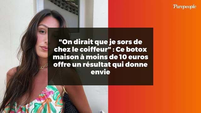 On dirait que je sors de chez le coiffeur : Ce botox maison à moins de 10 euros offre un résultat qui donne envie