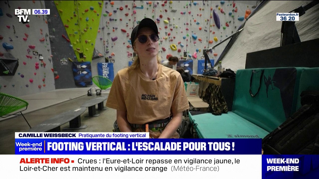 Le "footing vertical", l'escalade accessible aux personnes en situation de handicap