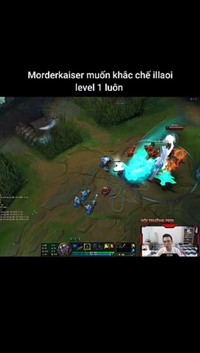 Mordekaiser muốn khắc chế illaoi level 1 luôn #mordekaiser #illaoi #lienminhhuyenthoai #leagueoflegends