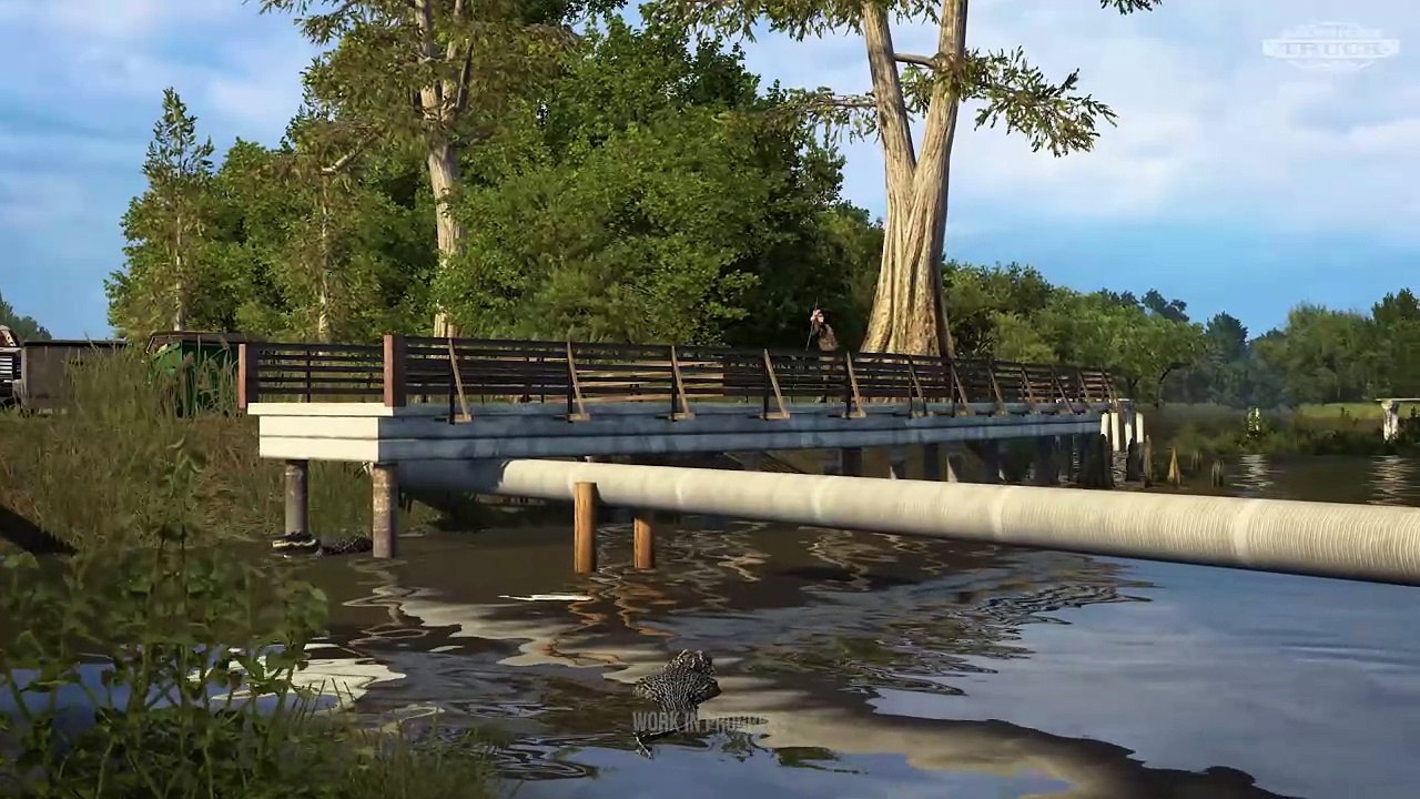 American Track Simulator Louisiana - Announcement Trailer