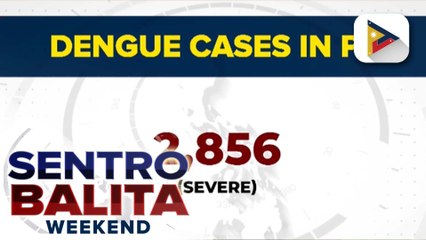 Kaso ng dengue sa bansa bumaba ng 20%