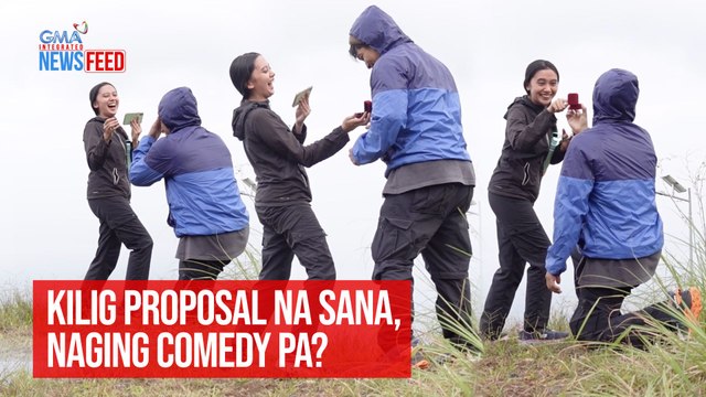 Kilig proposal na sana, naging comedy pa? | GMA Integrated Newsfeed