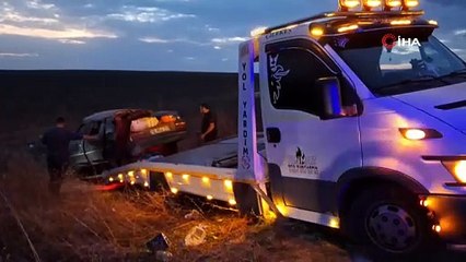 Çorumda feci kaza: 1 kişi öldü 5 kişi yaralandı!