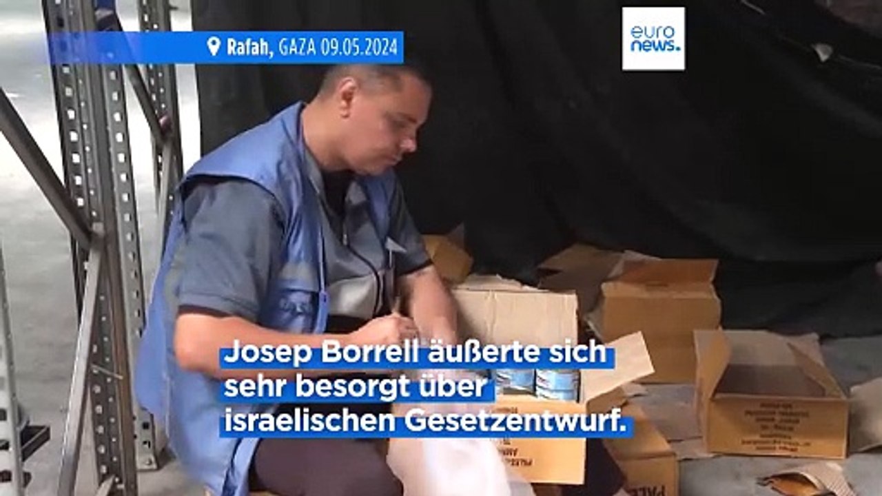 Europäische Union warnt vor 'katastrophalen Folgen', wenn Israel UNRWA verbietet