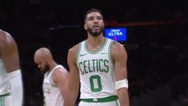 Tatum and Brown star as Celtics demolish 76ers by 50