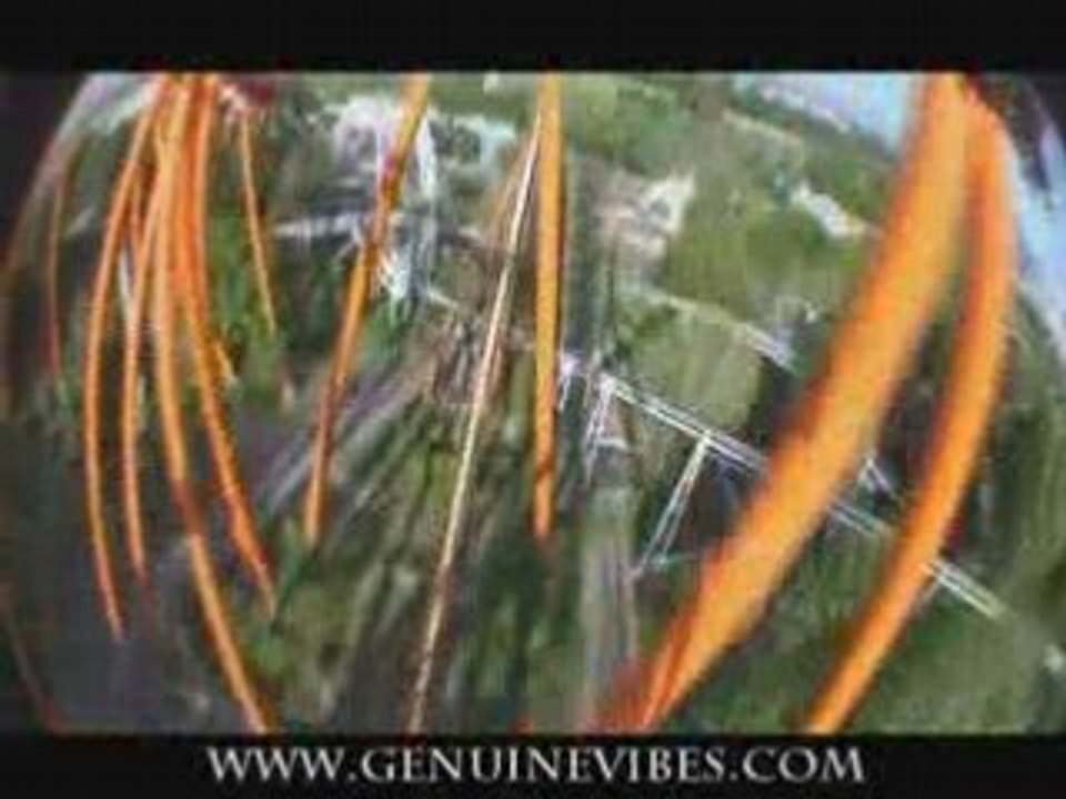 Tatsu roller coaster six flags magic mountain