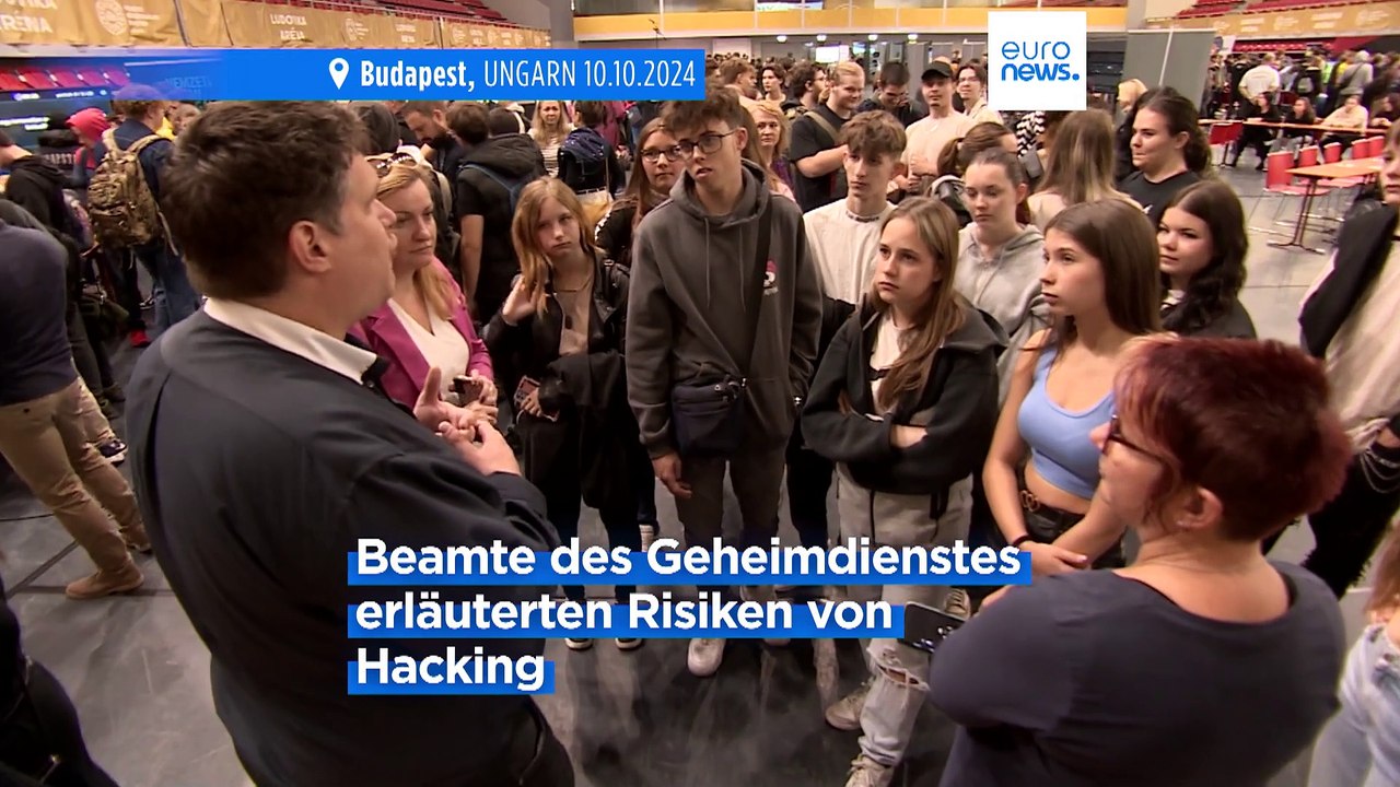 CyberFest in Budapest: Schüler werden über Cyberkriminalität aufgeklärt