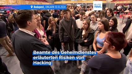 CyberFest in Budapest: Schüler werden über Cyberkriminalität aufgeklärt