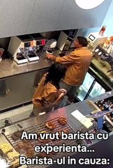 Barista Keeps Messing Things up in Shop