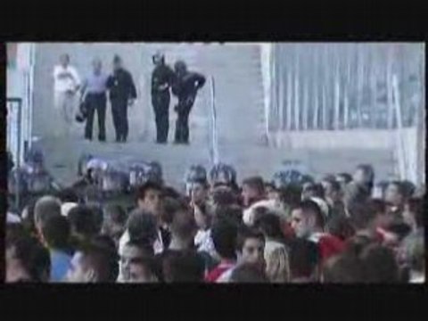 incidents ultras: nice vs asse