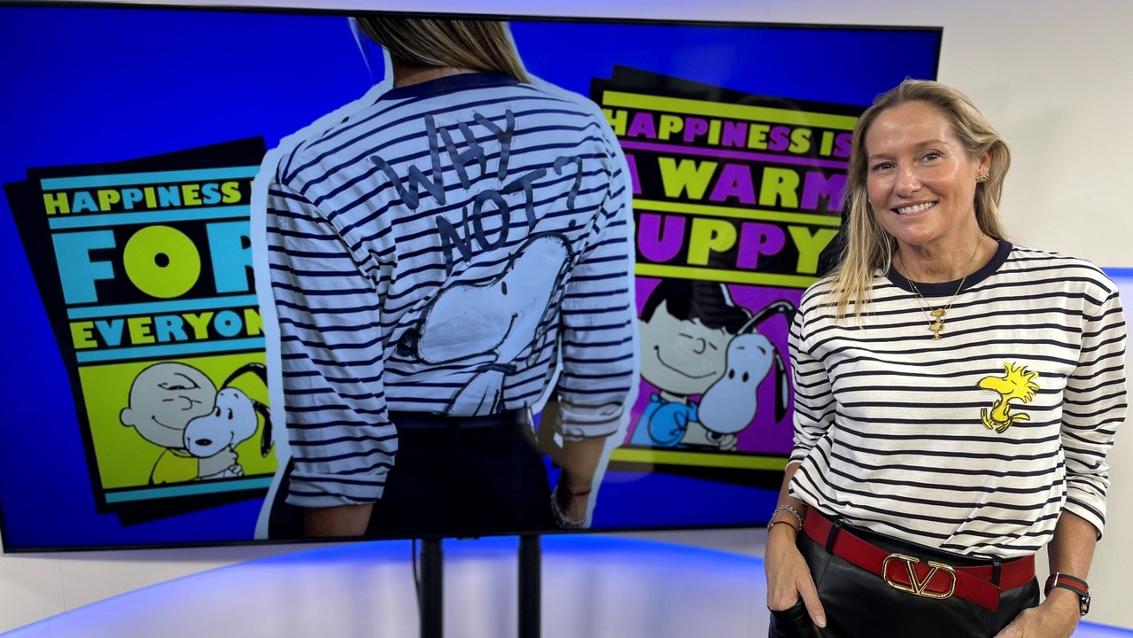 Entrevista en plató a Fiona Ferrer Leoni: Fiona Ferrer: "Ahora que me he puesto en la piel de Snoopy, las cosas me duelen menos"