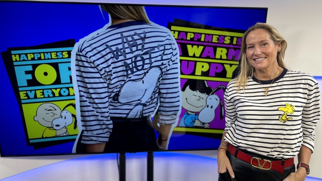 Entrevista en plató a Fiona Ferrer Leoni: Fiona Ferrer: Ahora que me he puesto en la piel de Snoopy, las cosas me duelen menos