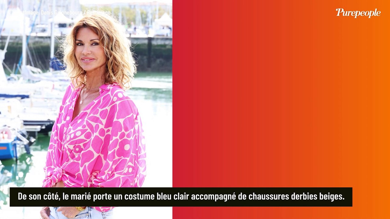 Ingrid Chauvin s'est mariée avec Philippe Warrin ! Sa robe longue en dentelle dévoilée