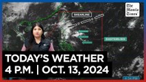Today's Weather 4 P.M. | Oct. 13, 2024