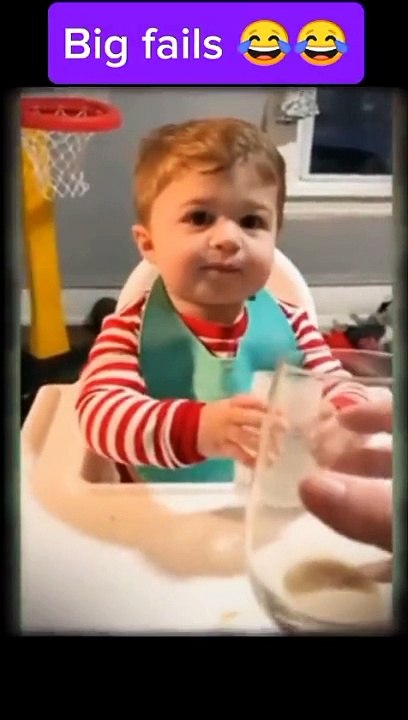 Baby fails  wait for it 