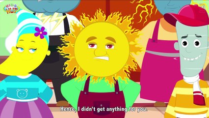 Story Of Sun, Moon And Wind _ English Animated Stories For Kids _ Traditional Story _ T-Series