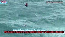 Heroic US Coast Guard Rescue: Man Found Clinging to Cooler in Gulf of Mexico #8