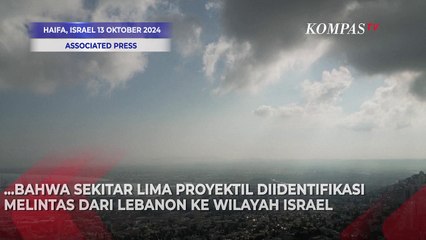 Sirene di Haifa Berkumandang, saat Militer Israel Mencegat Roket dari Lebanon