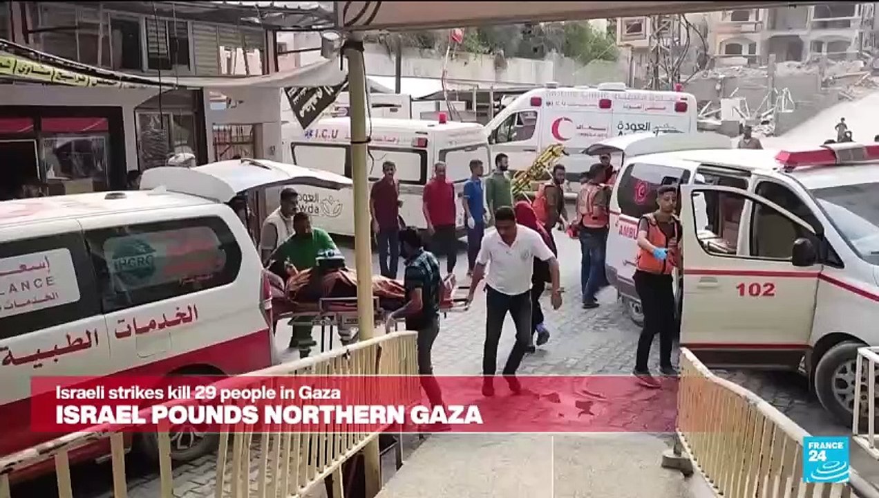 With waves of wounded flooding in, hospitals in northern Gaza are overwelmhed