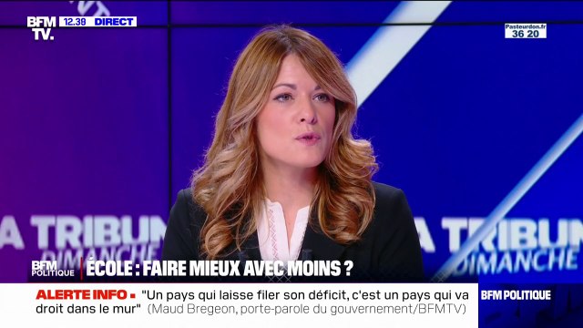 Écoles, retraites... Maud Bregeon assure que le gouvernement n'est pas fermé aux propositions du Parlement