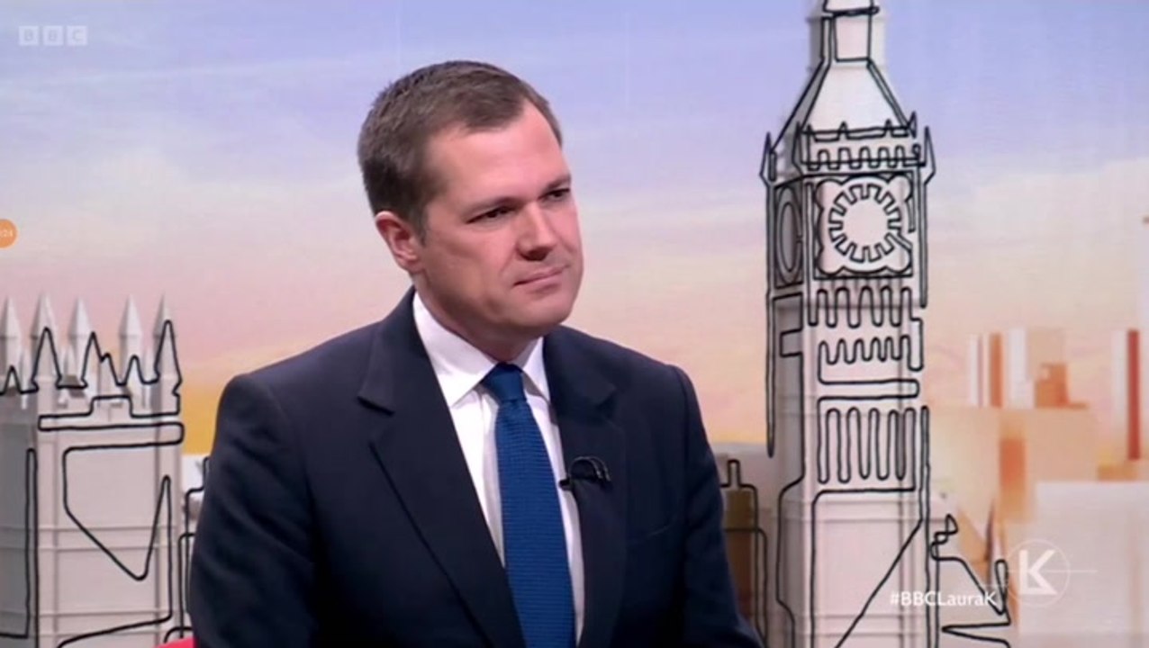 Robert Jenrick smiles as he is confronted over £1bn property approval for Tory donor Richard Desmond