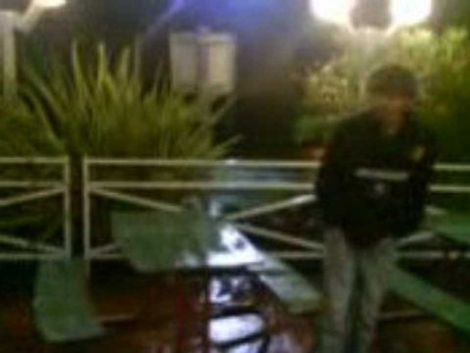 Jéjé & Pierre Glissade... Avant chute jéjé