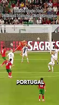 Bruno Fernandez: National Hero vs. Club Struggles | United News Hub #shorts #manchesterunited