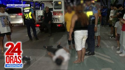 ONLINE EXCLUSIVE: Rider at angkas, sugatan ng sumalpok sa suv matapos lumipat ng linya; aminadong di nakapag-signal | 24 Oras Weekend