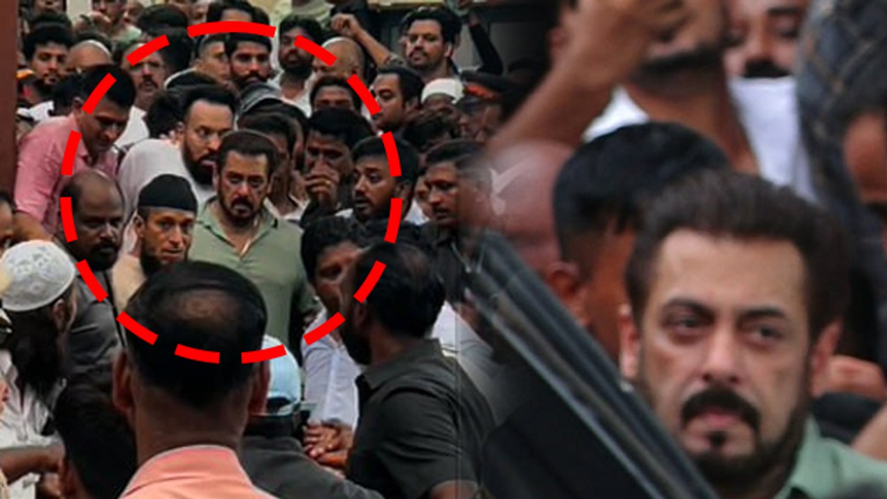 Baba Siddique Name e Janaza: Salman Khan, Sohail Khan Family and Other Bollywood Celebs Full Video