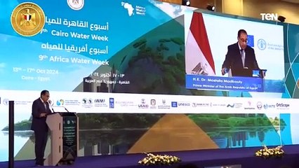 مدبولي: أفريقيا تمثل 15% من الكوارث المرتبطة بالطقس والمناخ والمياه، و35% من الوفيات المرتبطة بها،