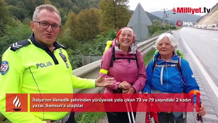 Tam 2 buçuk aydır yoldalar! Venedik’ten Samsun'a geldiler... İşte yeni rotaları