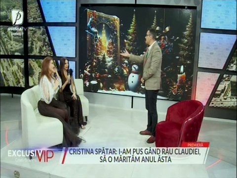 CRISTINA SPATAR (Exclusiv VIP - Interviu partea 2) 6.decembrie.2023
