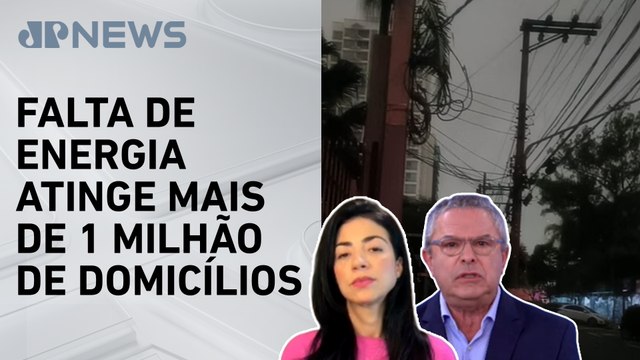 Aneel avalia anular concessão da Enel após temporal que provocou apagão em todo estado de SP