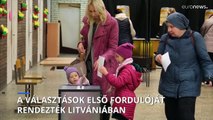 Parlamenti választásokat tartanak Litvániában
