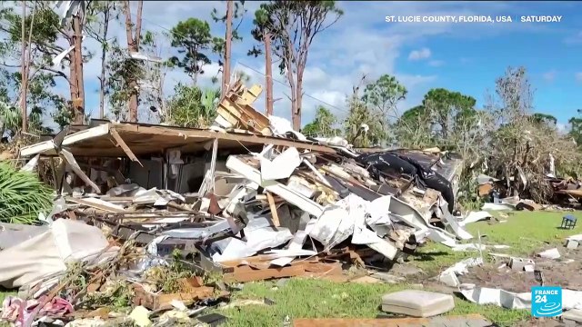 Hurricane Milton aftermath: Residents in Florida assess damages
