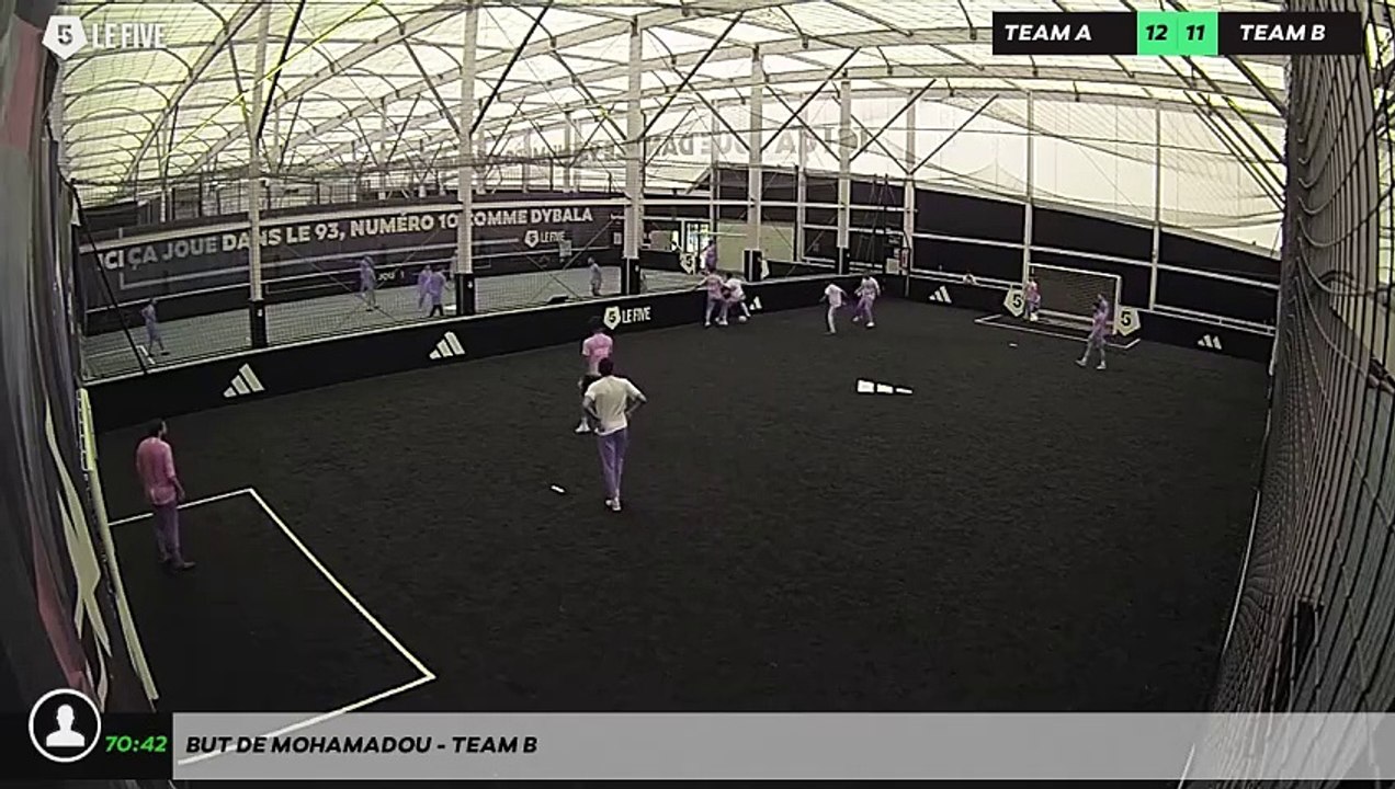 But de Mohamadou - Team B