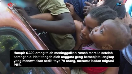 Lebih dari 6000 Orang Mengungsi di Haiti Akibat Serangan Geng Mematikan