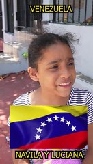 Mensaje para Venezuela de Navila y Luciana #humor #luciana #comedia #venezuela